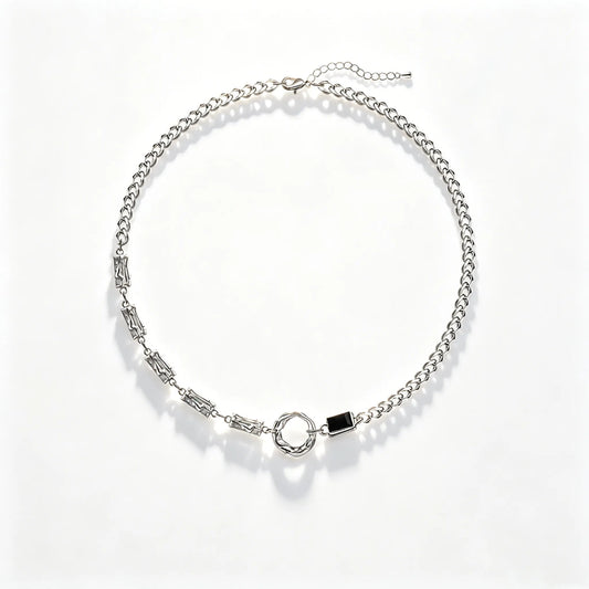 Unisex Asymmetric Chain Necklace