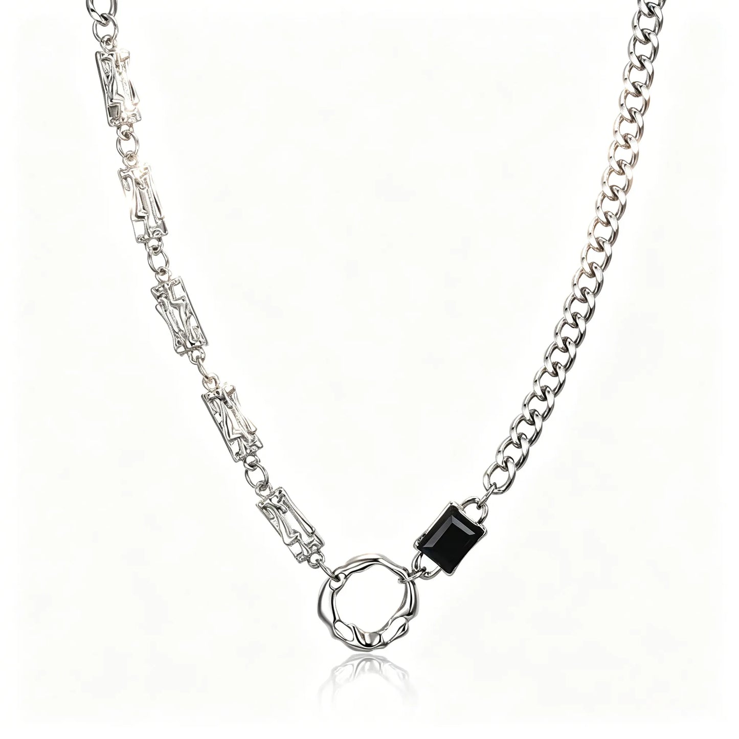Unisex Asymmetric Chain Necklace