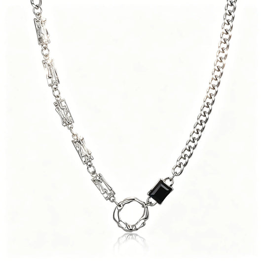 Unisex Asymmetric Chain Necklace