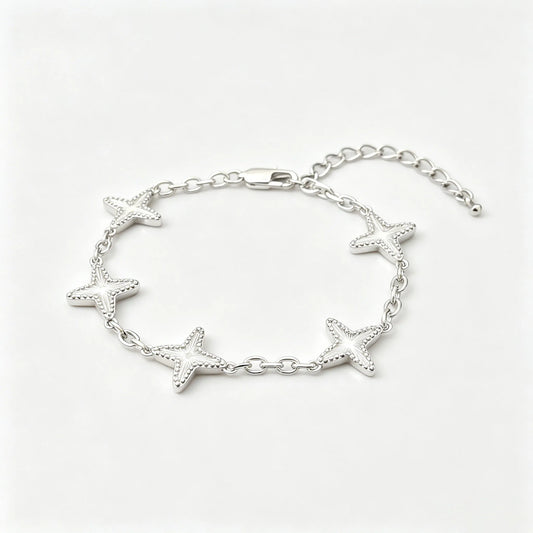 Astraea Polaris Station Bracelet - Gothic Aesthetic Jewelry by Mort 7