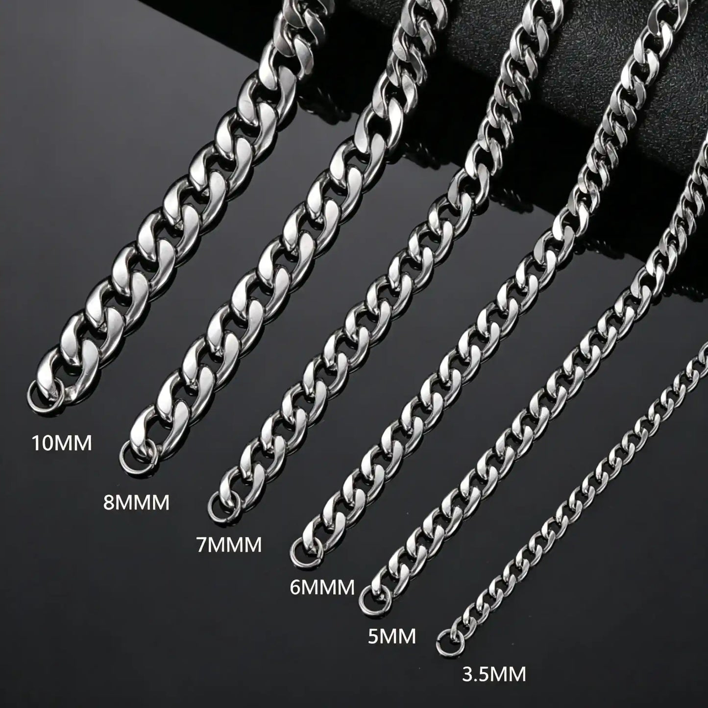 Stainless Steel Cuban Chain