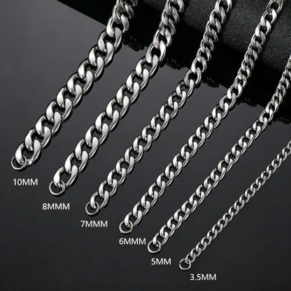Stainless Steel Cuban Chain