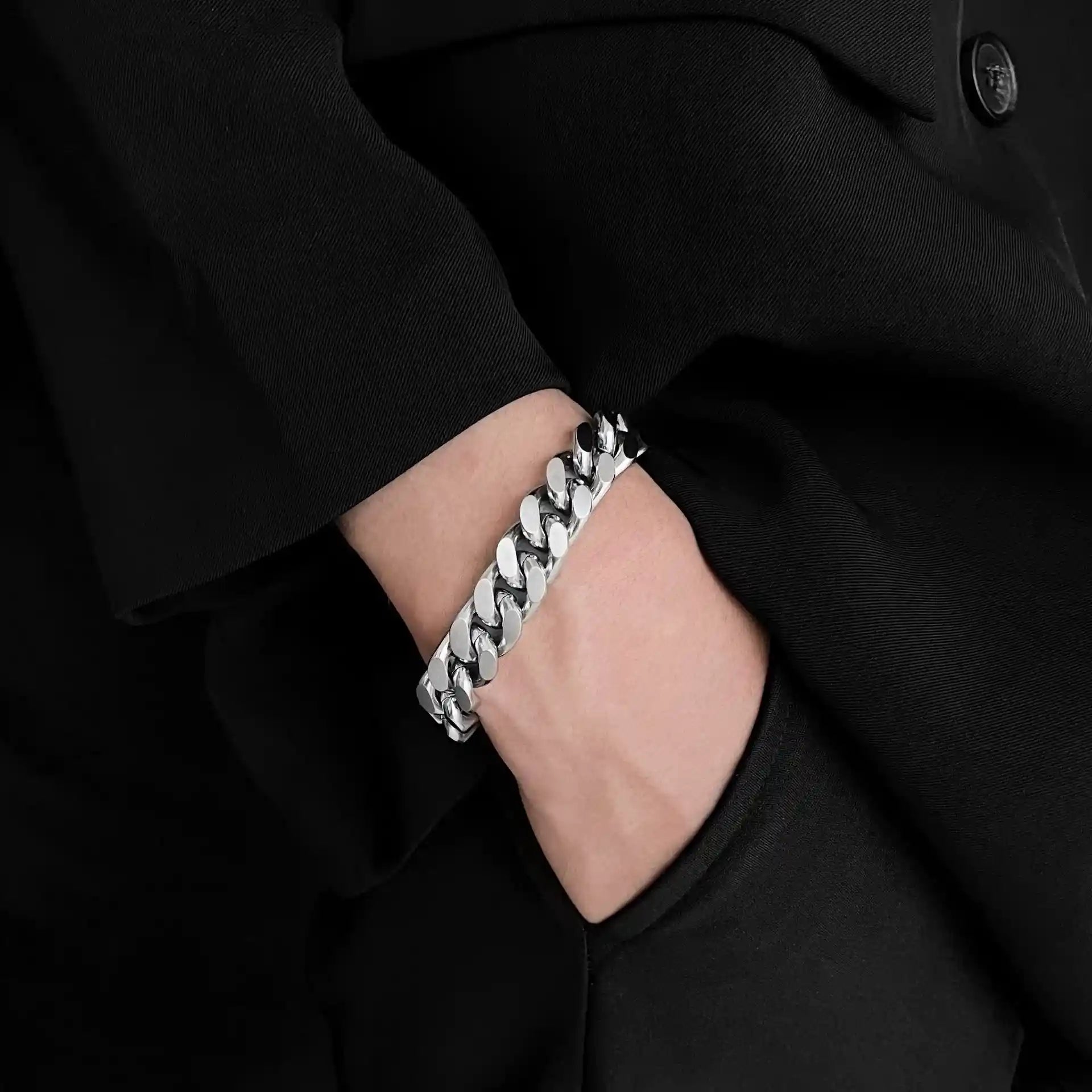 Cuban link bracelet