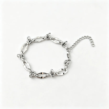 Industrial Entanglement Bracelet - Gothic Aesthetic Jewelry by Mort 7