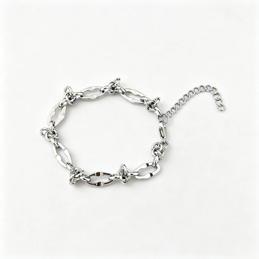 Industrial Entanglement Bracelet - Gothic Aesthetic Jewelry by Mort 7