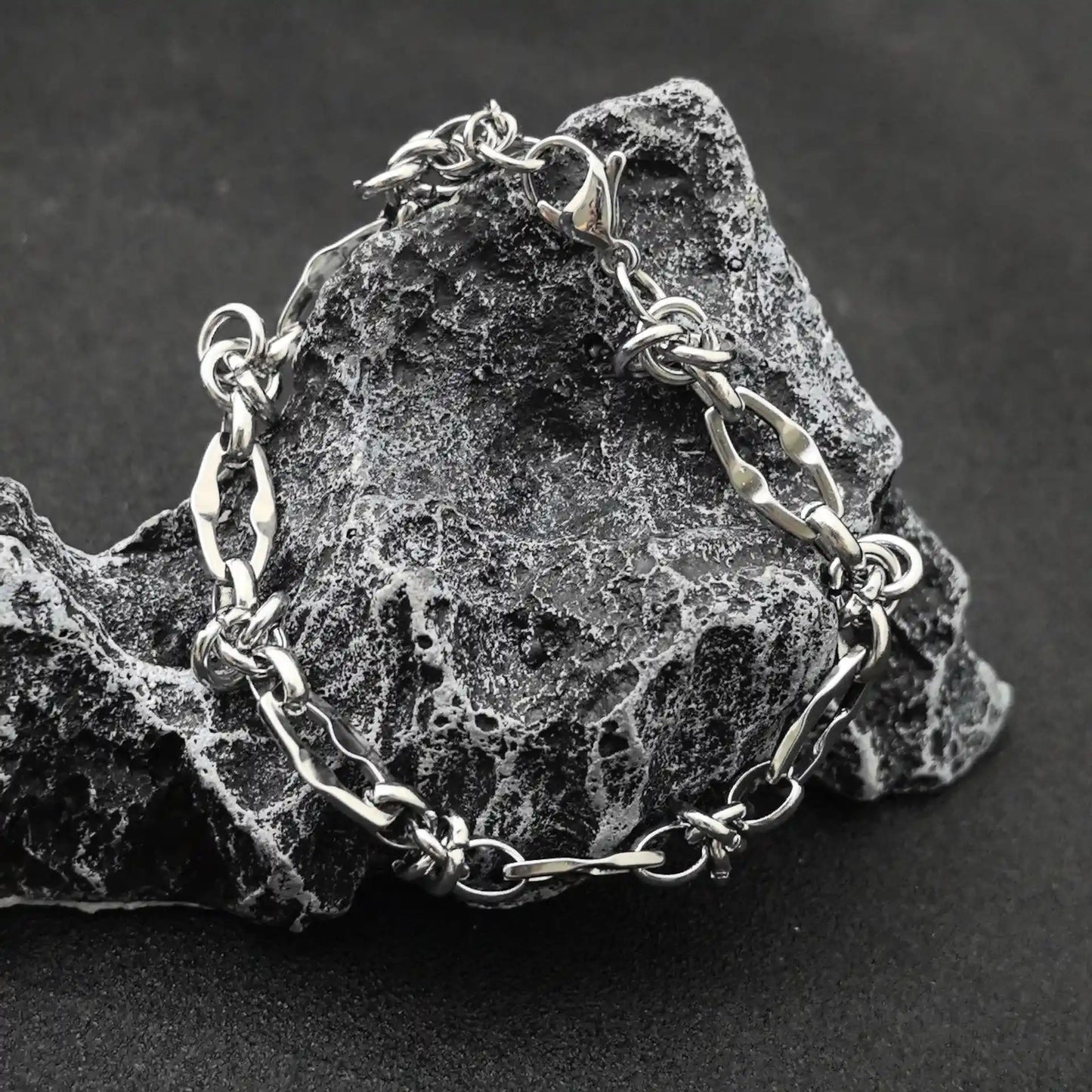 Industrial Entanglement Bracelet - Gothic Aesthetic Jewelry by Mort 7