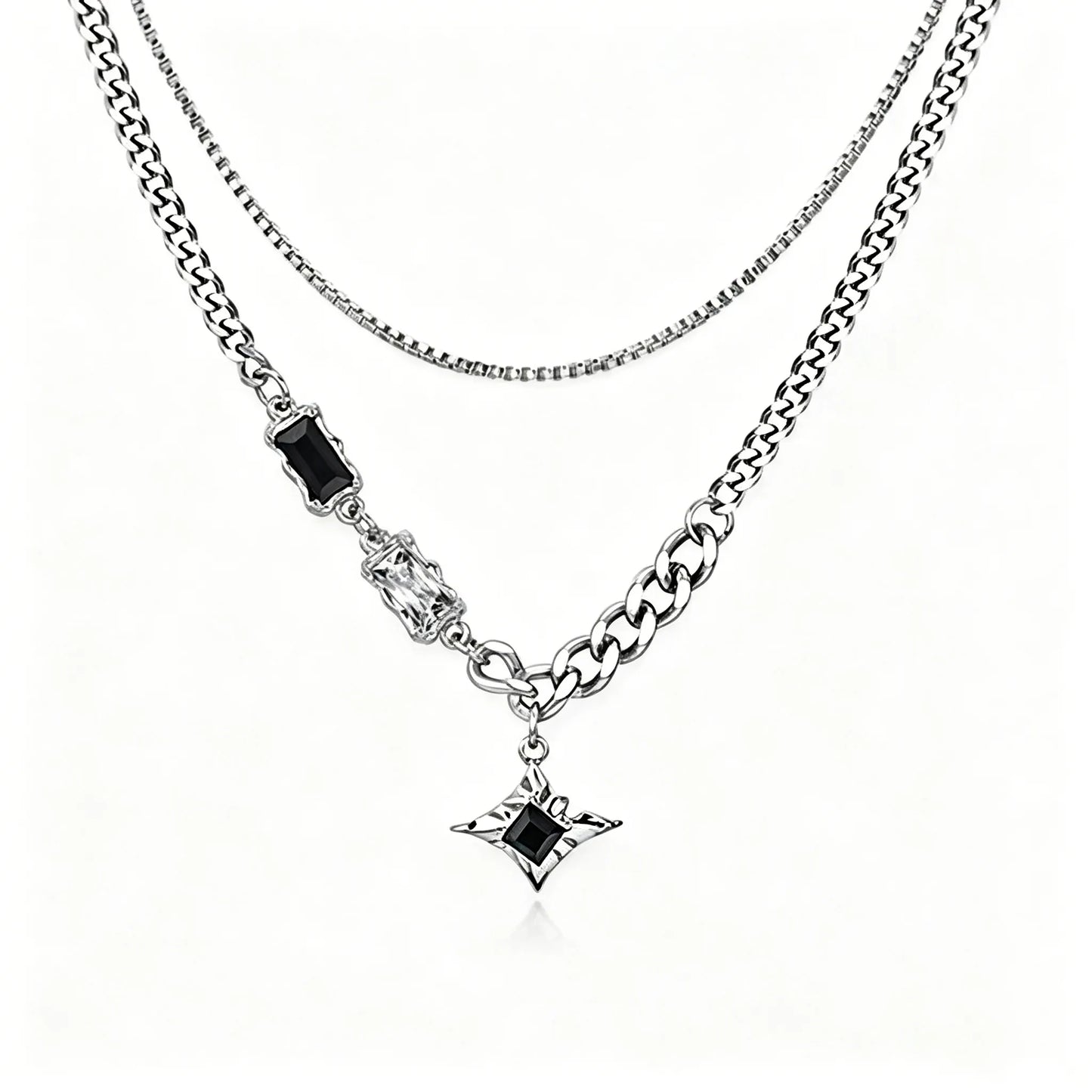 Geometric Star Pendant