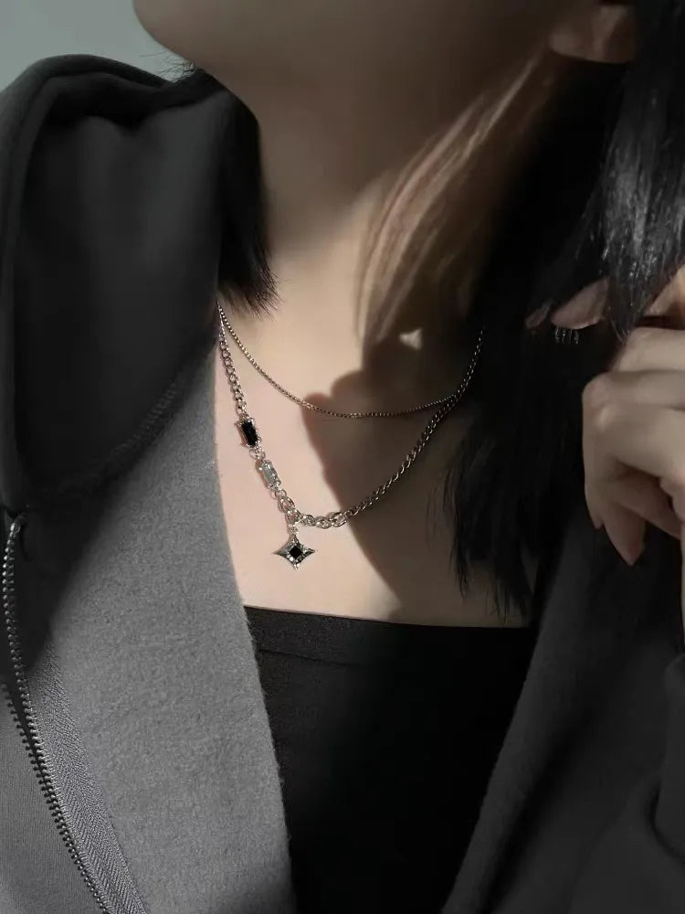 Geometric Star Pendant
