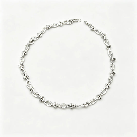 Industrial Knotted Barbed-Wire Chain