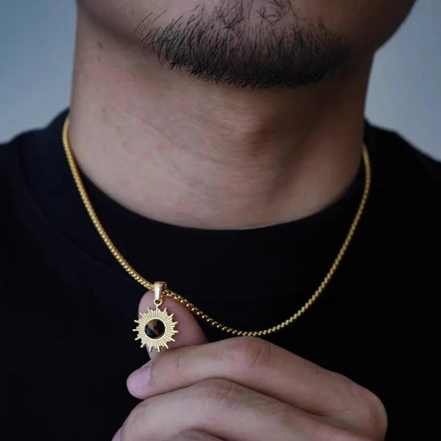 gold pendant alternative fashion jewelry