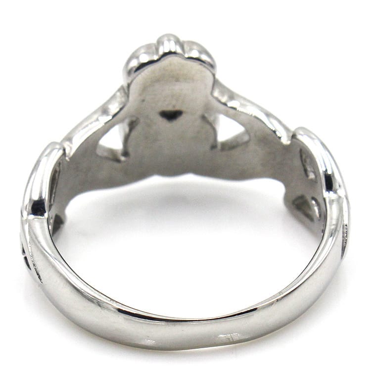 Claddagh Ring - Gothic Aesthetic Jewelry by Mort 7