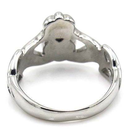 Claddagh Ring - Gothic Aesthetic Jewelry by Mort 7