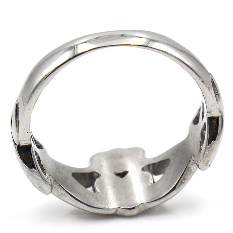 Claddagh Ring - Gothic Aesthetic Jewelry by Mort 7