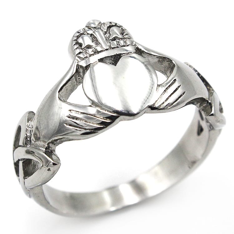 Claddagh Ring - Gothic Aesthetic Jewelry by Mort 7